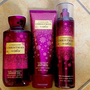 1000 Christmas Wishes Body Care Set by Bath & Body